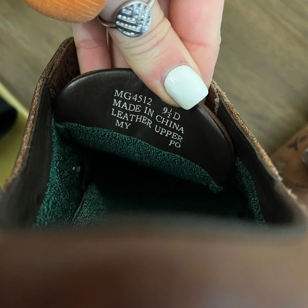 🛥️ Polo Sport by Ralph Lauren Men’s Leather Velcro Boat Shoes 👞✨